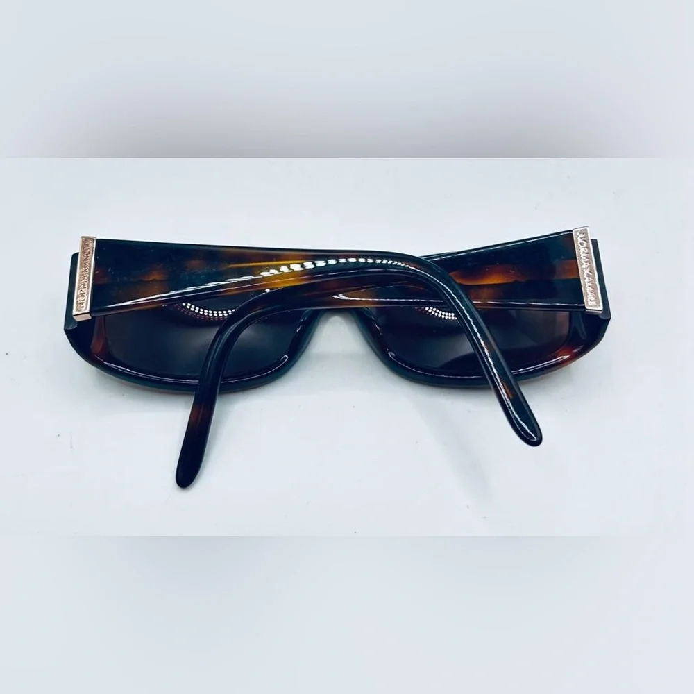Norma Kamali 7559 Brown Oval Sunglasses Frames Only